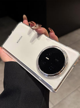 双中轴保护适用华为荣耀magicv6手机壳v6高端透明不发黄magicv5外壳v5折叠屏v3新款v2专用壳magic套vs3 vs2