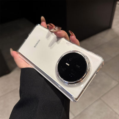 双中轴保护适用华为荣耀magicv6手机壳v6高端透明不发黄magicv5外壳v5折叠屏v3新款v2专用壳magic套vs3 vs2