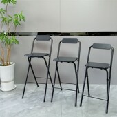 酒吧椅 促销 高脚椅 钓鱼椅 钢折椅厨房吧椅 优惠折叠吧椅靠背吧椅