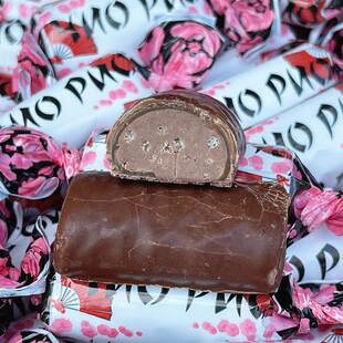 俄罗斯进口kdv奇奥里奥巧克力夹心焦糖脆樱花糖喜糖零食糖果500g