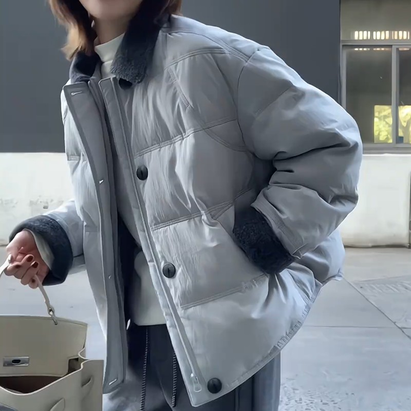 冬季棉服女新款加厚2025