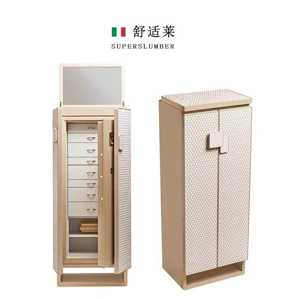 意式轻奢珠宝柜高端别墅收纳储物柜设计师款家用防盗首饰柜保险柜,住宅家具,落地首饰柜,淘宝优惠券,粉丝福利购,淘宝优惠卷