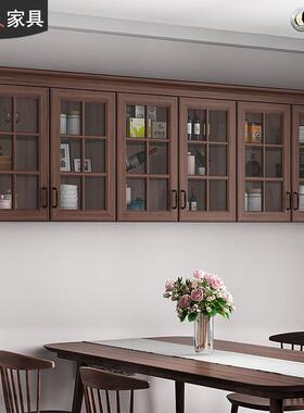 厨房吊柜墙壁柜置物架客厅顶柜卧室阳台壁挂式收纳柜定制7DG-901