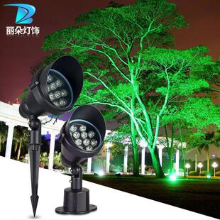 照树灯景观射灯led射树灯户外防水插地埋灯花园庭院灯观景灯草坪