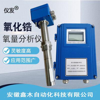 氧化锆氧量分析仪在线检测烟道氧含量氧传感器直插式氧探头氧量计