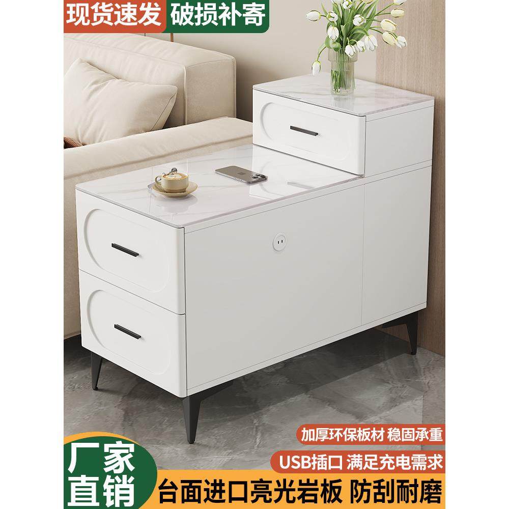 沙发边柜侧边柜客厅家用移动茶水柜轻奢高级边几置物架茶几小桌子,住宅家具,角几/边几,淘宝优惠券,粉丝福利购,淘宝优惠卷