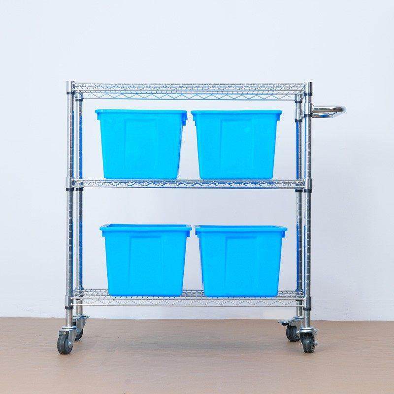 厨房置物架落地多层镀铬网格收纳层架化妆室储物柜子下空式简易货,收纳整理,整理架/置物架/收纳架,淘宝优惠券,粉丝福利购,淘宝优惠卷