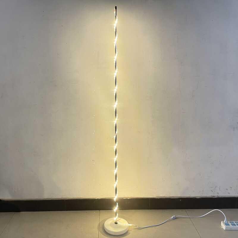 USB线性灯柔性卧室软暖色led灯带灯条落地纸灯笼立柱发光装饰灯带