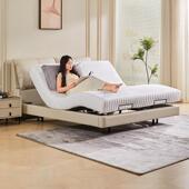 全自动智能床大象耳朵电动升降床夫妻互不打扰双人床多功能电动床