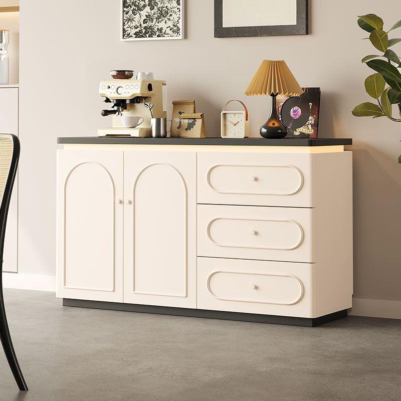 实5木餐边柜靠墙一体储物柜客厅古风柜厨房橱中柜GLB202新款斗茶