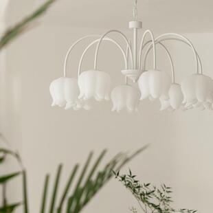 奶油风N-B-302-铃兰法式主客厅吊灯餐全光谱护眼简约温吸顶厅书房