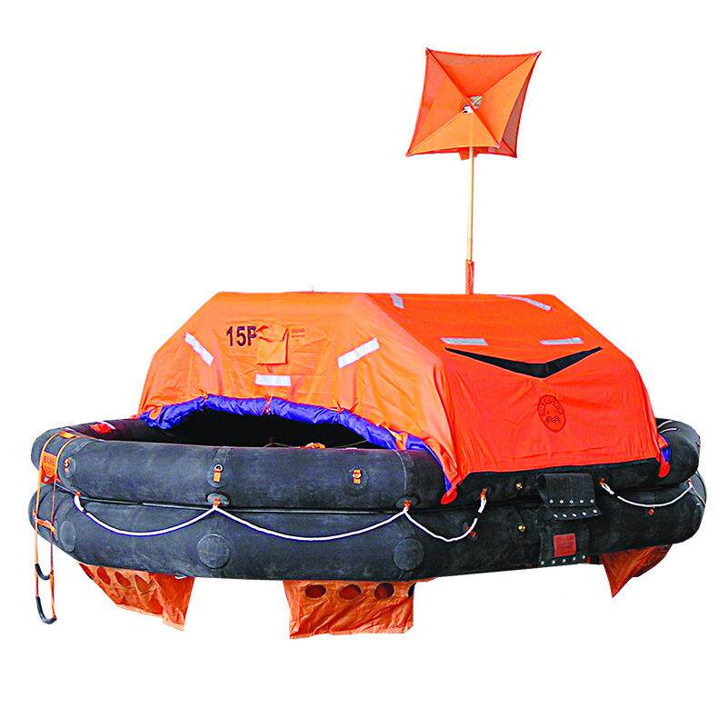式抛投充气救生筏6-35人CCS认证船用气胀备用救式生筏水上LR-TO救