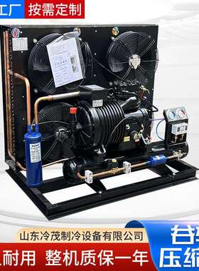 厂直保供鲜冷冻家冷藏制冷设备4SCAF-050制冷压0缩机