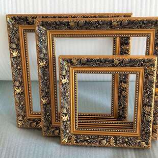 画欧式复装古油框外框裱大小尺寸相框空框G11260-1装裱店家实木画