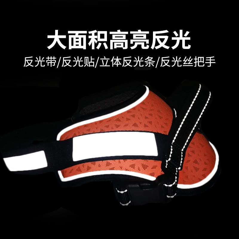 宠物狗狗胸背带分离透气大狗胸背带背心式反光通用宠物牵引绳