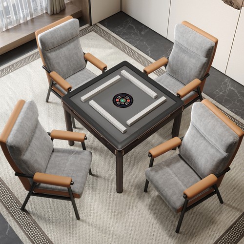 棋牌椅麻将椅子高靠背椅子四脚椅