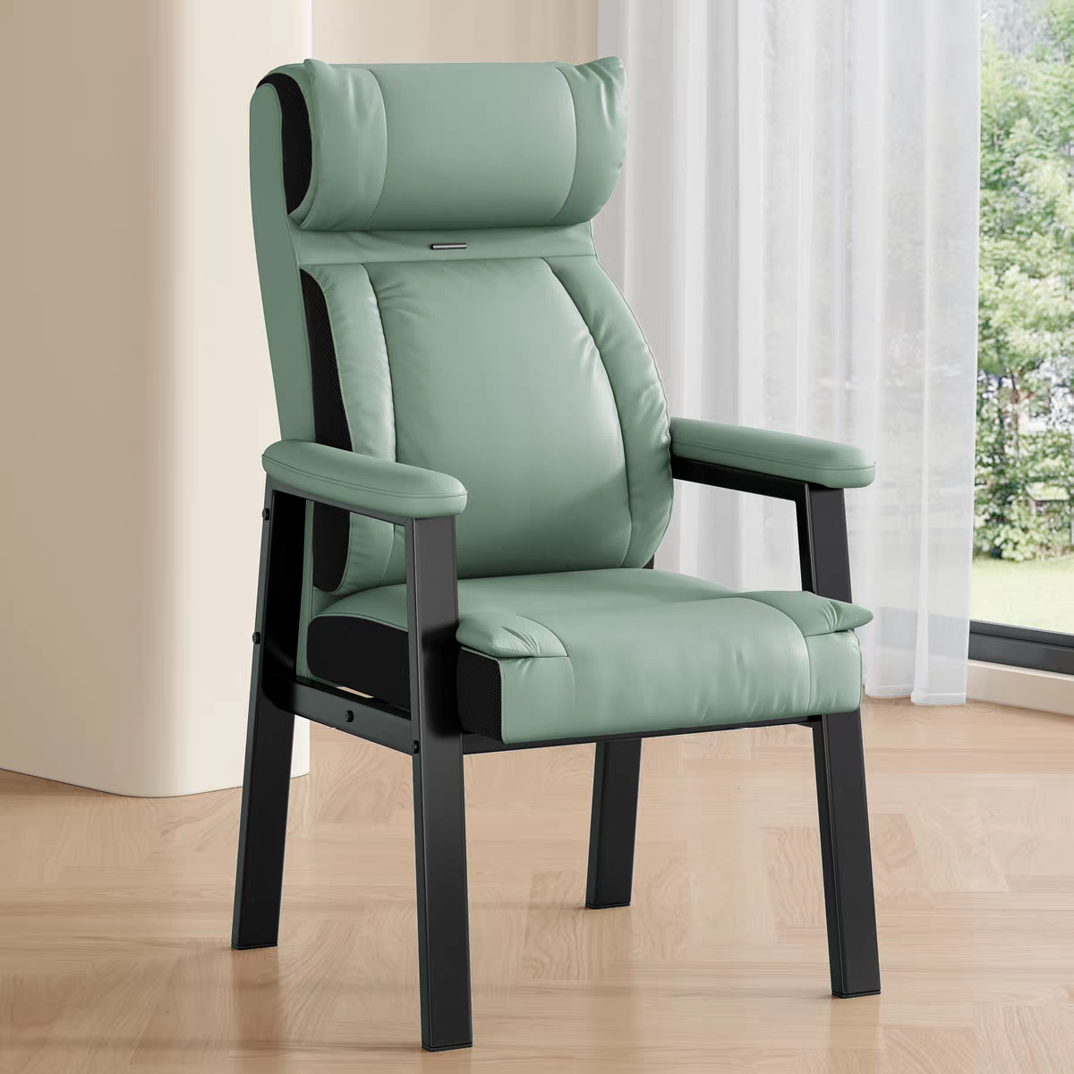 高档棋牌椅麻将机高靠背久坐不累