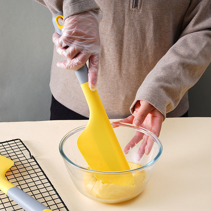 超大号加厚加粗柄刮刀曲奇黄油搅拌刀面糊刮铲一体式蛋糕奶油抹刀