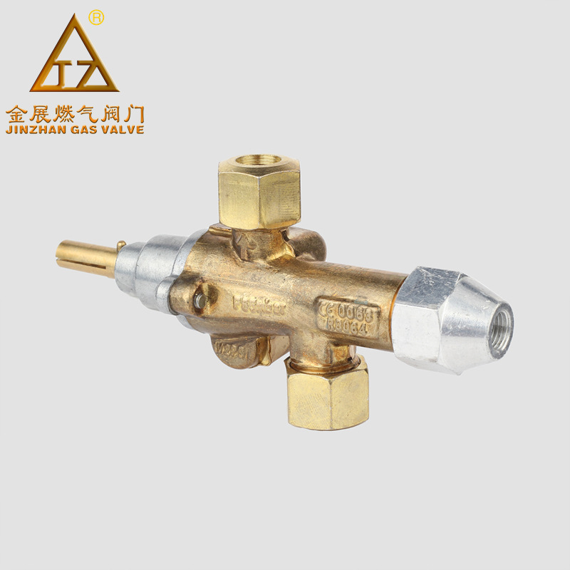 商用煲仔炉燃气安全阀西厨酒店厨具炉灶带长明火铜熄火保护阀门