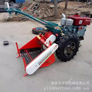四轮车牵引马铃薯收获机新款土豆地瓜挖掘机 地下根茎收割机