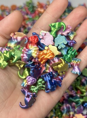 3D新款打印狗小动物多色套装可爱