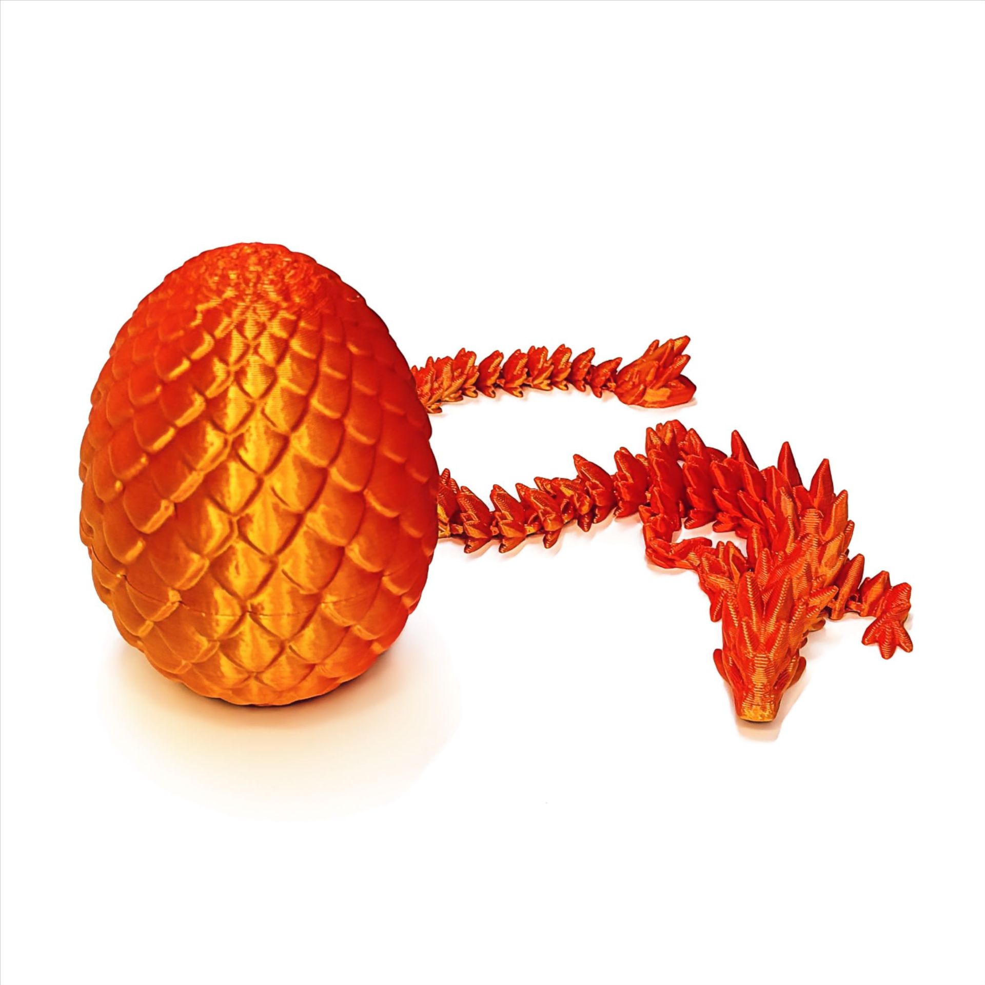 3D新款D打印龙关节可动爆款多色