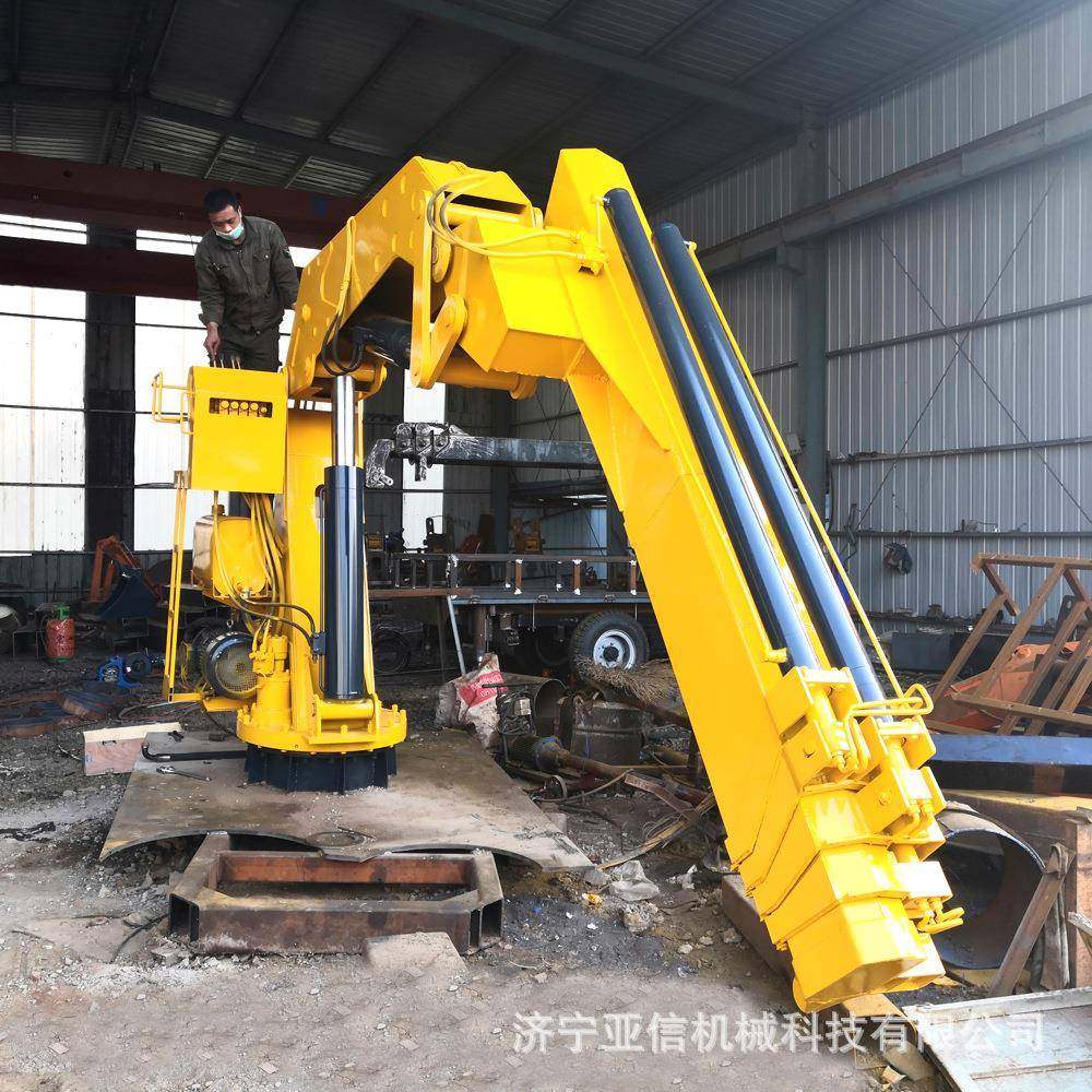 8吨折臂吊全液压固定式船用折叠式起重机甲板固定吊机,搬运/仓储/物流设备,其他起重搬运设备,淘宝优惠券,粉丝福利购,淘宝优惠卷