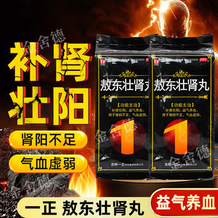 一正敖东壮肾丸补肾壮阳益气养血男用肾阳不足正品早泄肾宝六味地