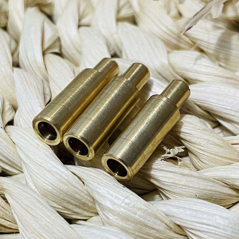 都彭朗声打火机专用充气铜嘴配件纯铜转接头登喜录加气嘴l砂轮机