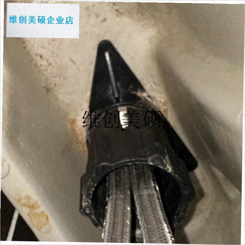 l塑料三角板水龙头固定配件卫浴花洒三角架塑Q胶加固防松底座防摇