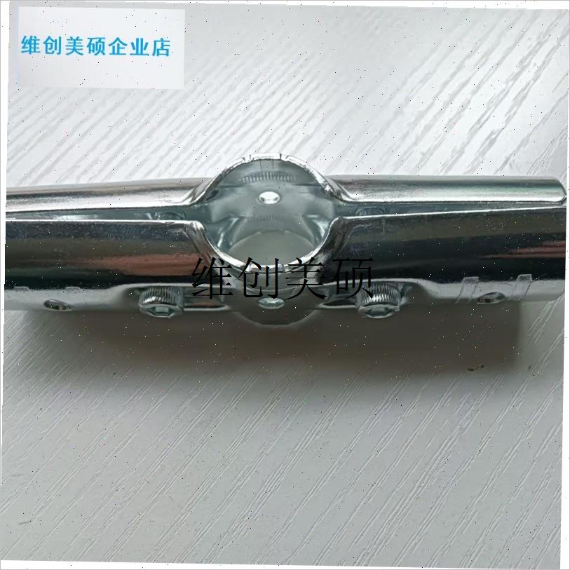 l20--25--32圆管连t接件镀锌水管接头晾衣架帆布鱼池配件大棚扣件