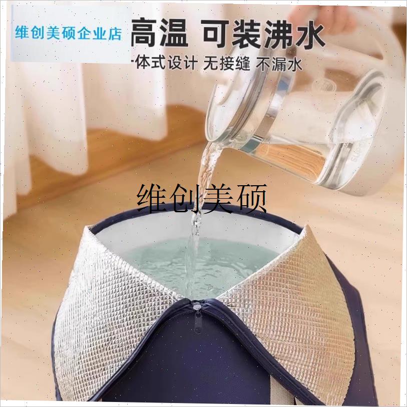 l泡脚桶家用加厚养生可折叠过小A腿泡脚袋便携保温排湿排寒洗脚足