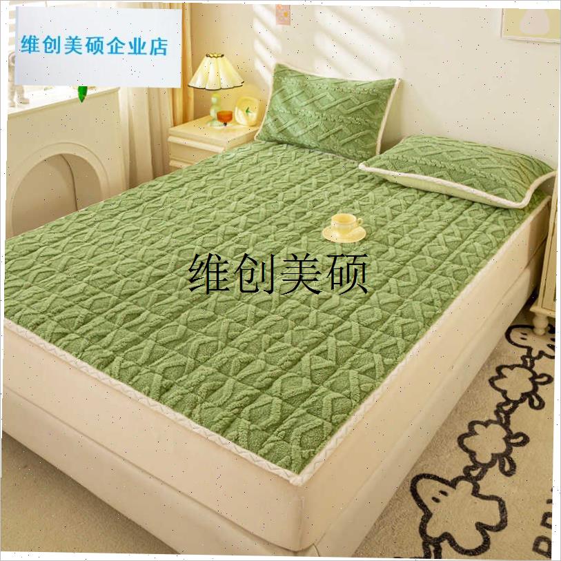 l冬季加厚塔芙绒床垫宿舍学生单人90x190cm床Q褥垫保暖垫被褥子毛