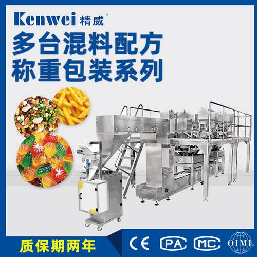 大型立式称重包装生产线全自动电子秤包装设备大型定量包装机