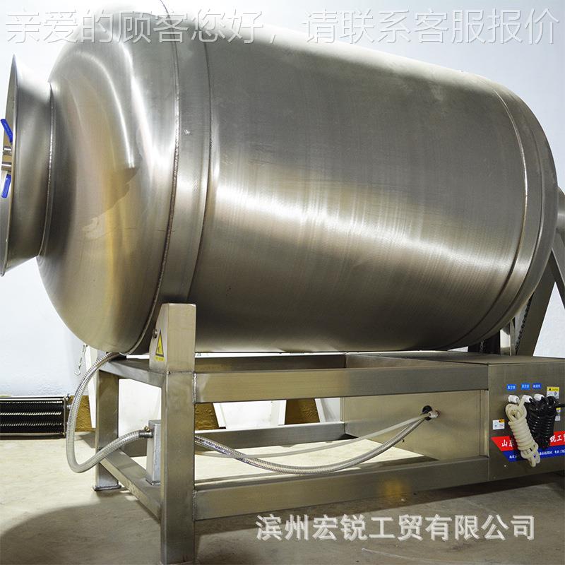 大型腌制滚揉机 全自动酱牛肉真空滚揉机 鸡柳鸡翅腌制滚揉机定做