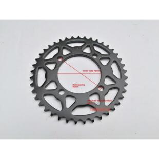 华洋波速尔越野车420 428 41齿炼轮炼盘后牙盘齿盘