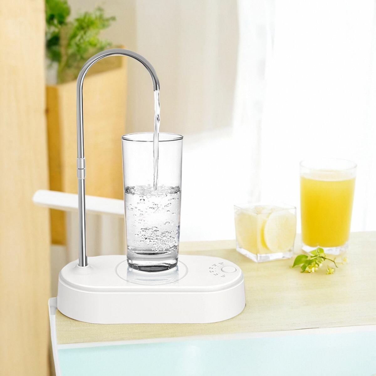 伙妹托盘式抽水器桶装水泵桌面上水器台面台式吸水泵定量小饮水机