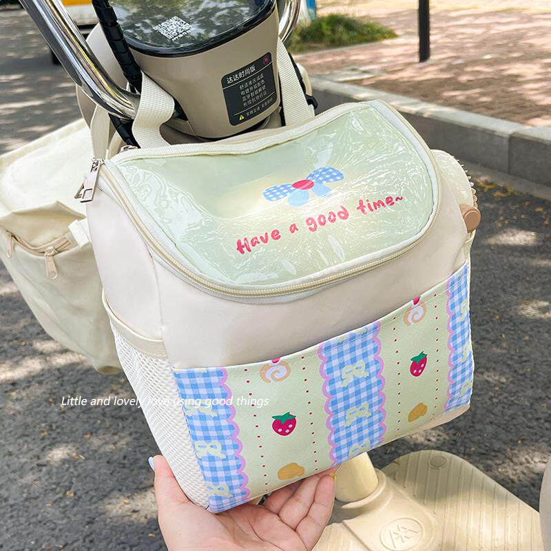 电动车前置物兜挂袋大容量电瓶机车充电器手机雨衣防水收纳袋子