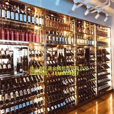 酒饰库不锈钢恒温酒柜展示柜x红酒柜客厅酒店酒庄酒柜酒窖酒架定