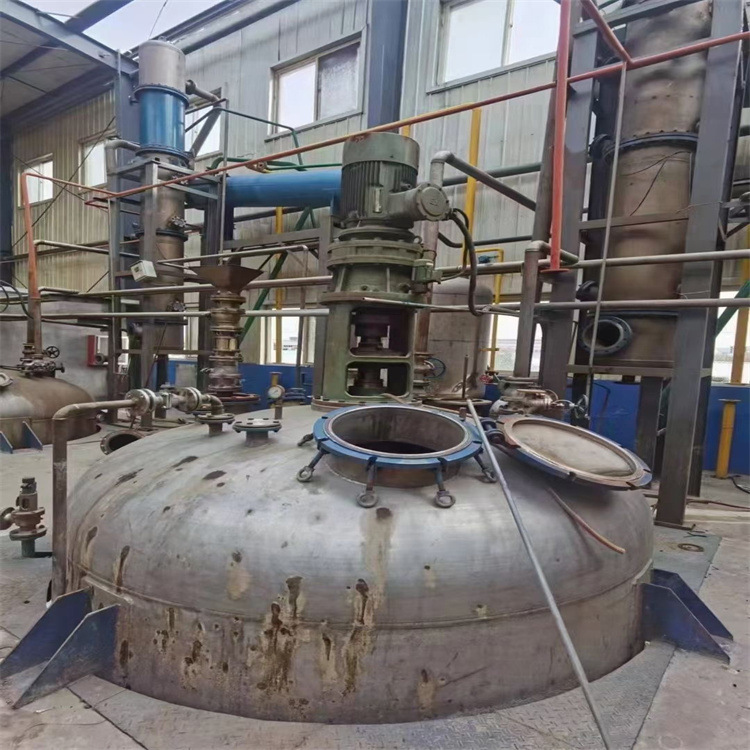 出售70立方高压不锈钢反应釜4台  LF70型聚氯乙烯聚合釜  手续全