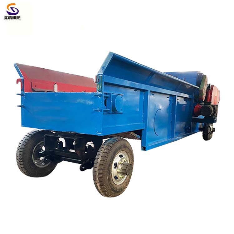 建筑模板粉碎机 大型原木破碎机 废木材柴油综合破碎机 沈德直供