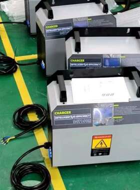 电动叉车充电机48V50A/60A/70A/80A80V合力杭叉诺力充电器带认证