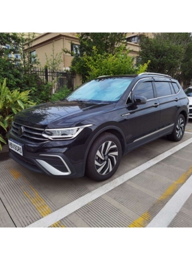 适用于途观L TIGUAN（6片装）晴雨挡 不锈钢雨眉 装饰改装遮雨档