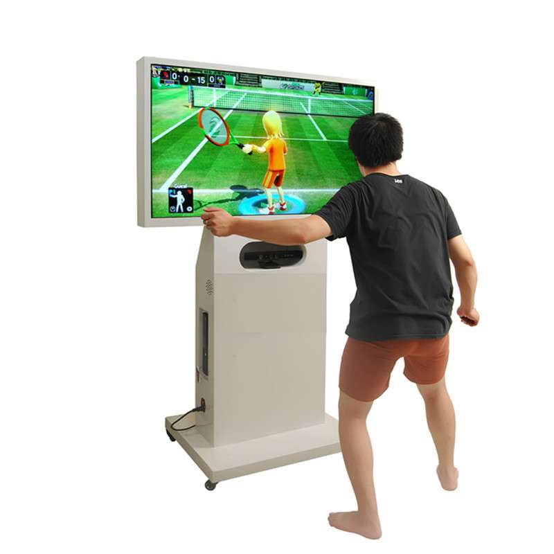 现货43 50 55寸智能体感互动宣泄一体机 多维击打呐喊心理自助仪