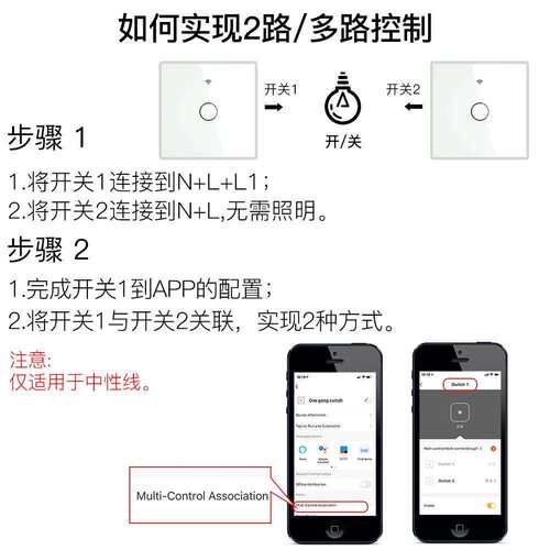 igbee智涂鸦智容能家居灯控开关aZpp定zigbee1时单零火通用无电能