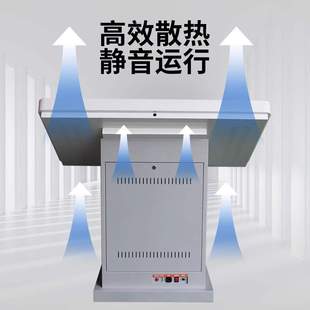 电子会议机触摸屏留言签到机拍照打印手机扫码签名互动触控一体机