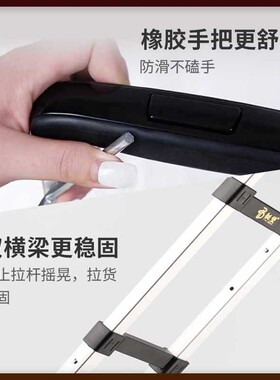 艇购物手推车搬F96JS8M6运堡便折叠手拉车车携拖车拉杆小推车家用