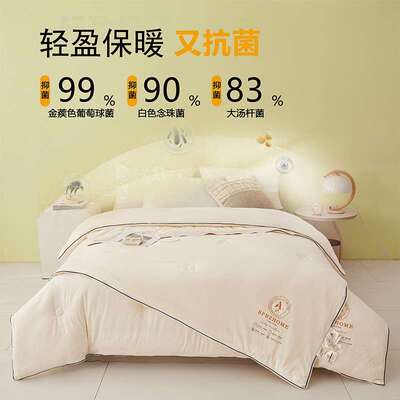 春风大豆被四子里冬被芯合一cp#54138拉链款子母被春秋天季二通用