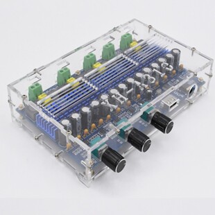 XH带-AD10调音TDA31162数字功放板四声道双3重低音875双重立体声