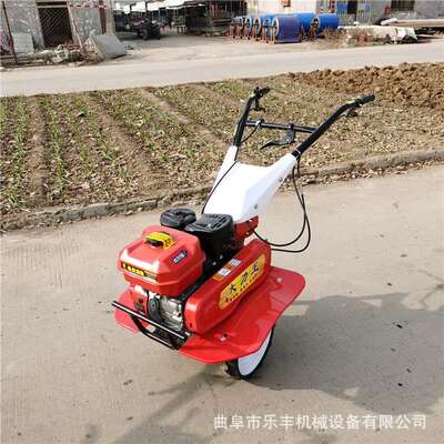 小型微耕农用地翻新土耕机QOR款四驱柴机油果园旋耕机